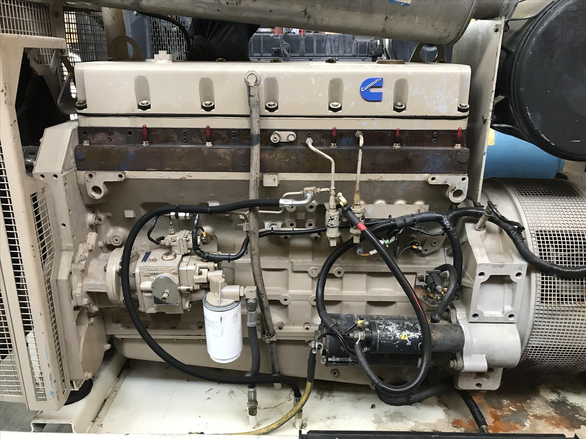 Aksa AC 250 kVA, Cummins Engine, 1996 Model, 839 Hours, Canopy, Automatic without ATS